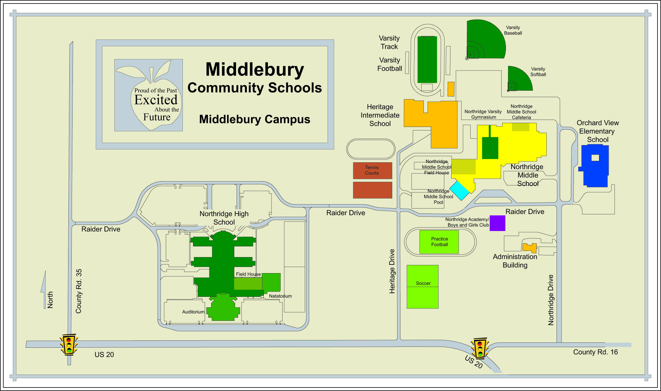District and Campus Maps Middlebury Community Schools