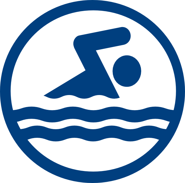 clipart of man swimming