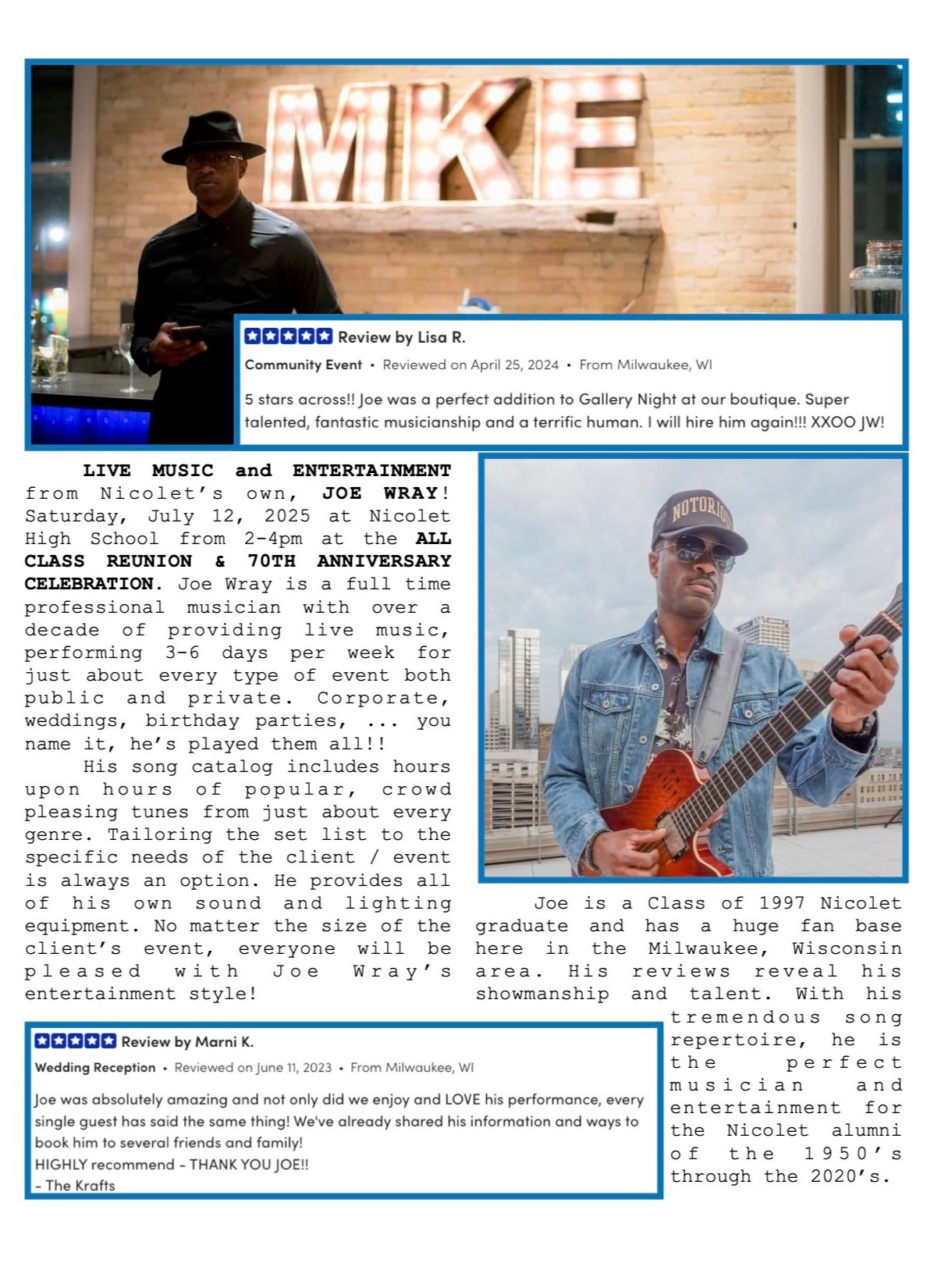 a picture of a musician