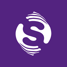 a purple graphic showing the letter S