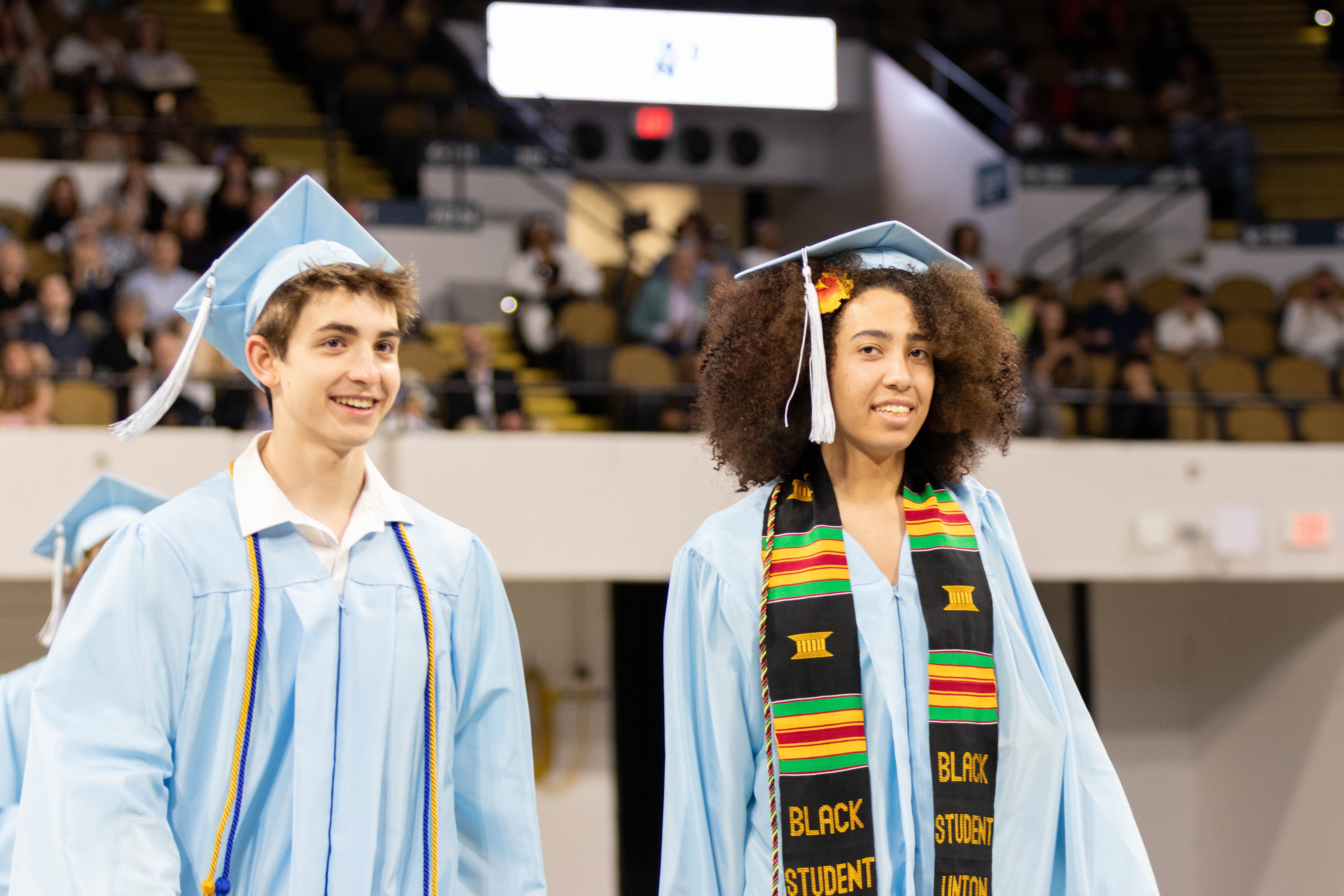 a girl graduating from high school