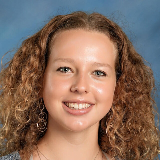 a picture of a girl smiling