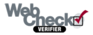 web check verifier logo