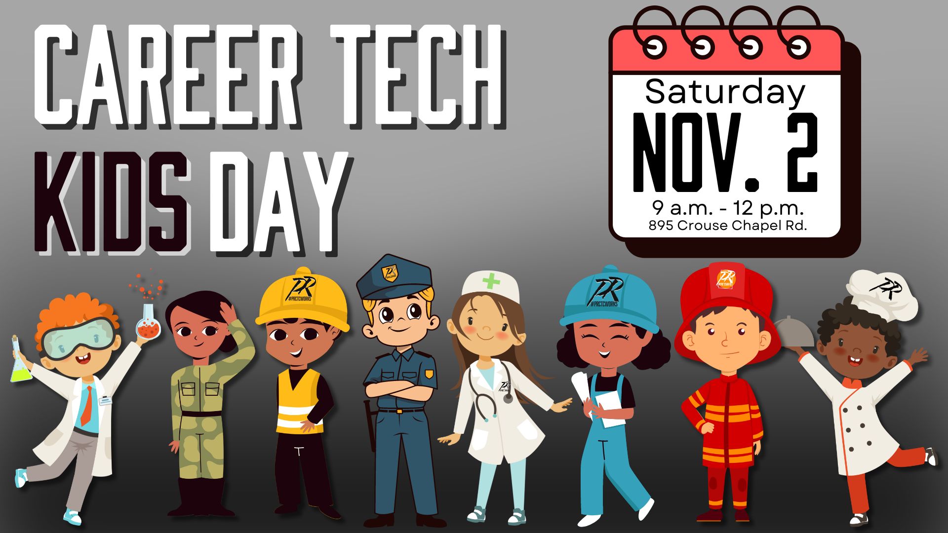 Career Tech Kids Day Nov. 2 9 a.m. - 12 p.m.