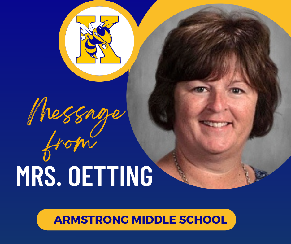 Message from Mrs. Oetting