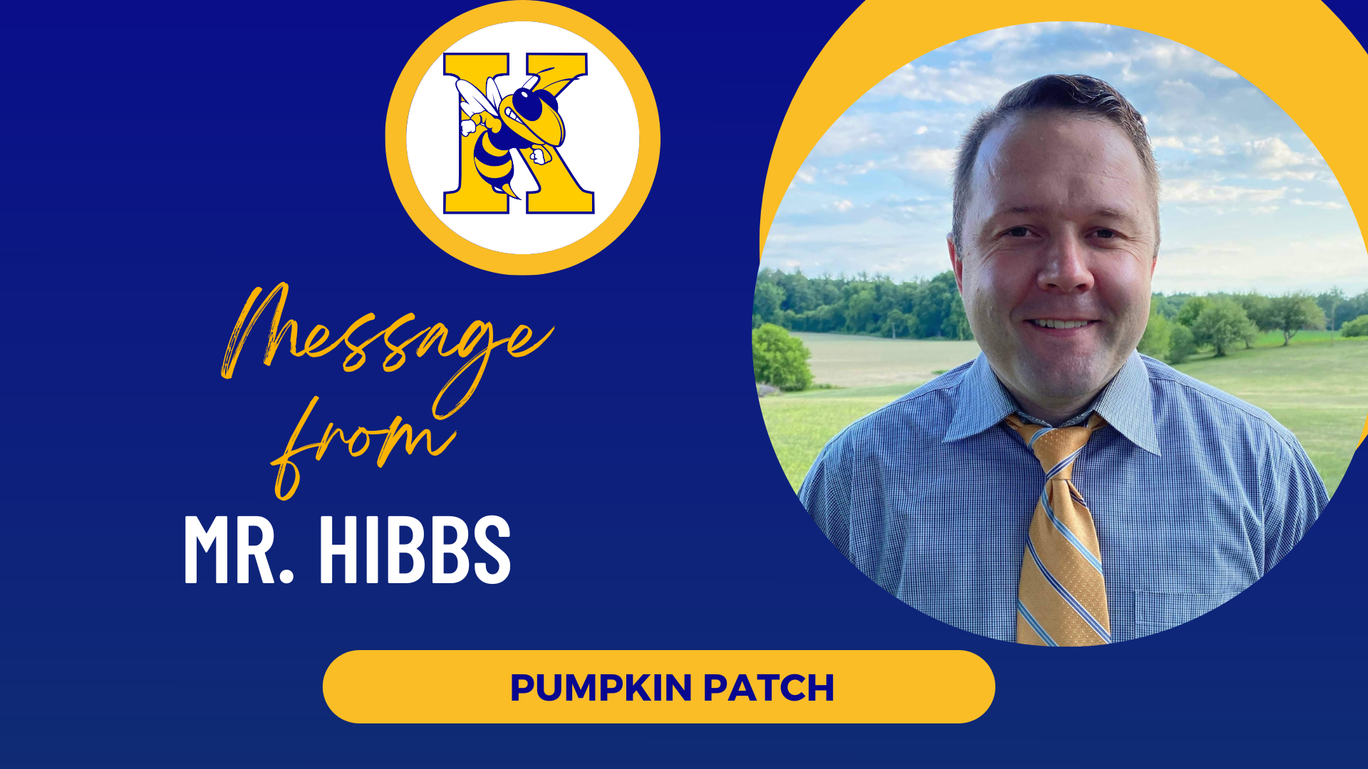 Message from Mr. Hibbs