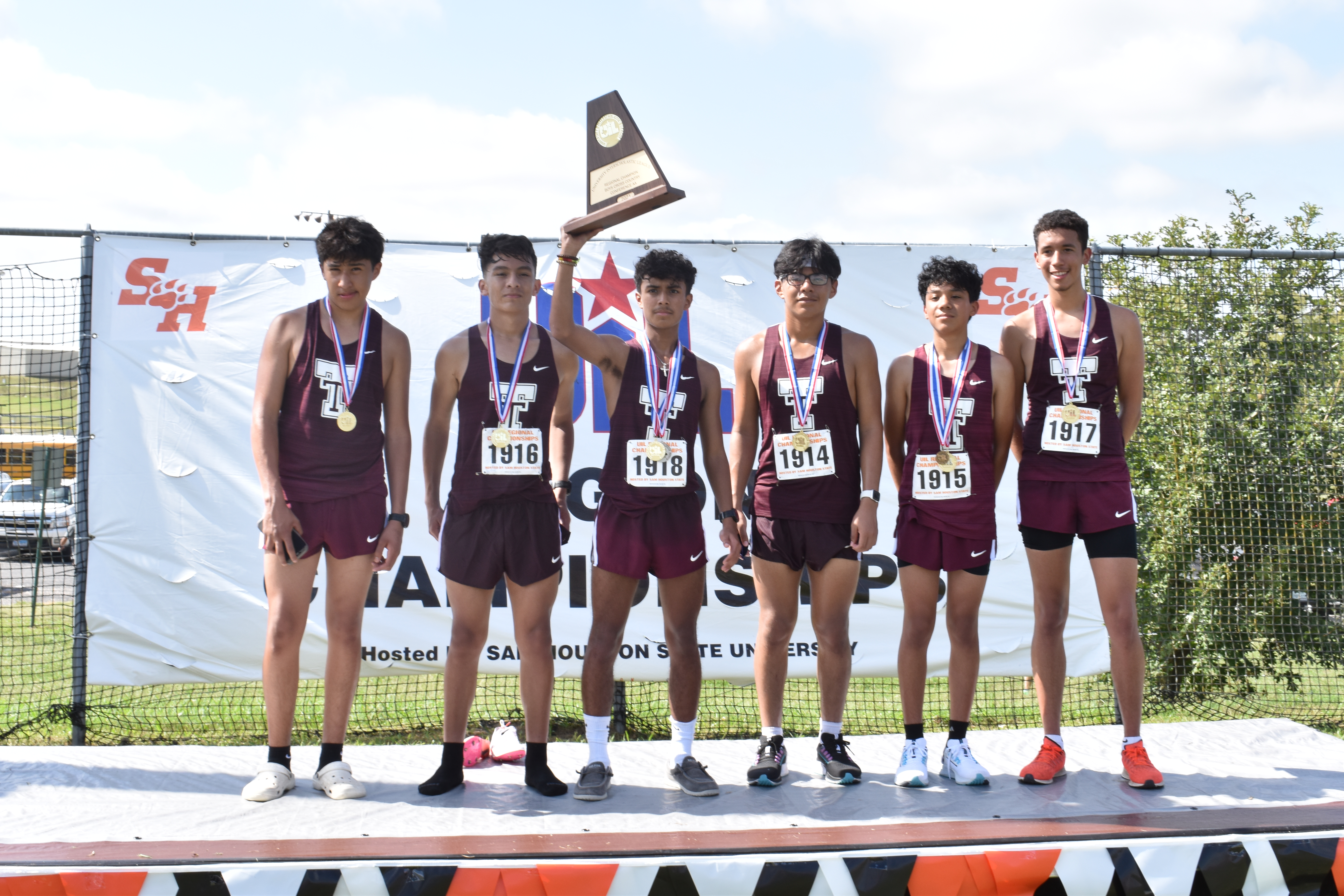 Boys Cross Country  at Regionals