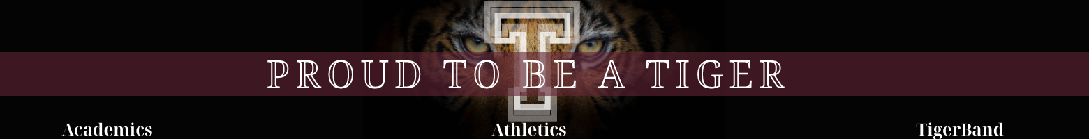 Banner - Proud to be a Tiger