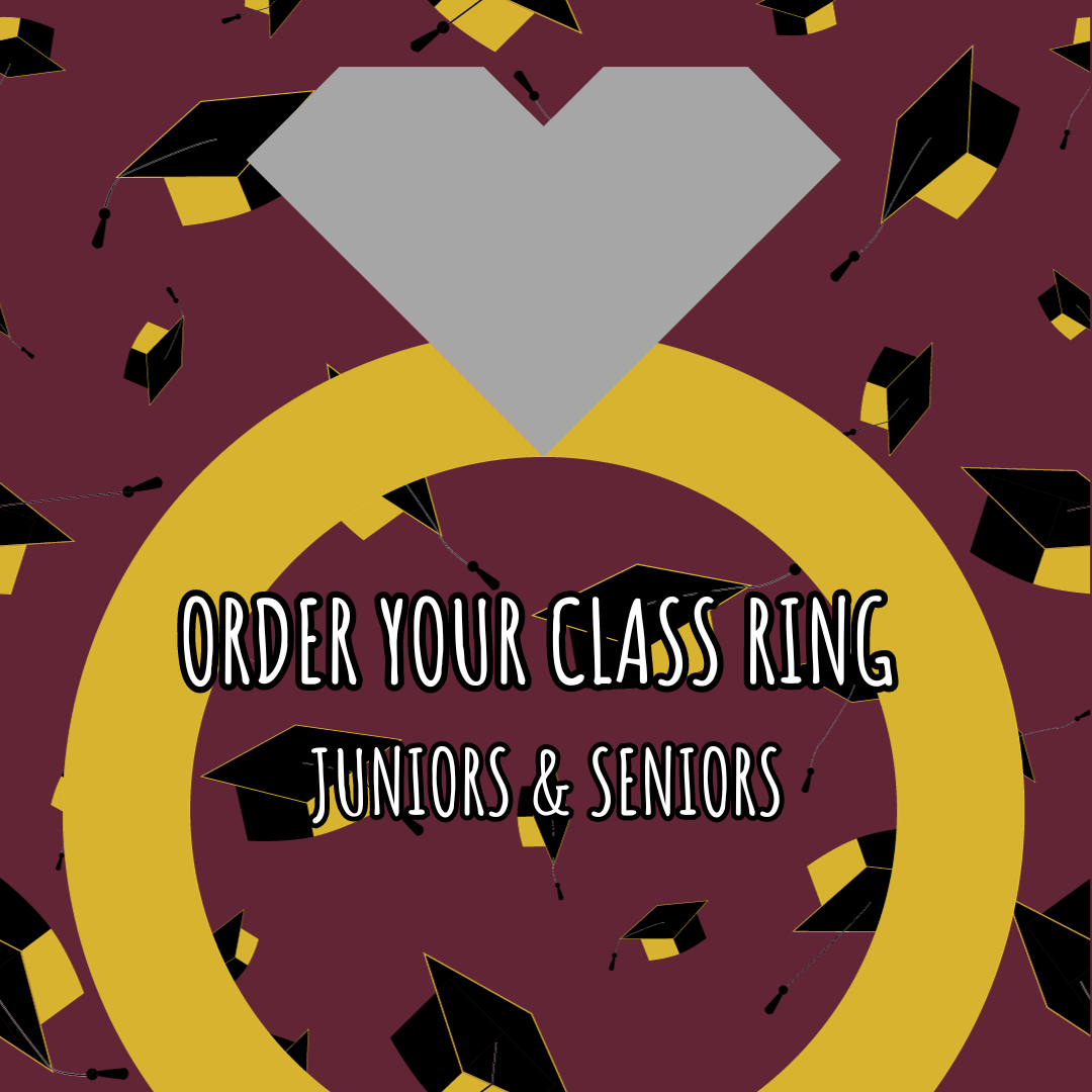 Order Class ring for junior and seniors