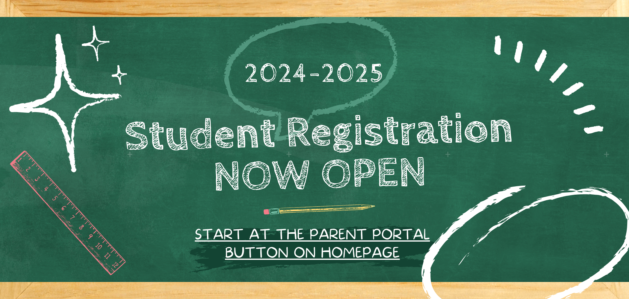 Student Registration is now Open