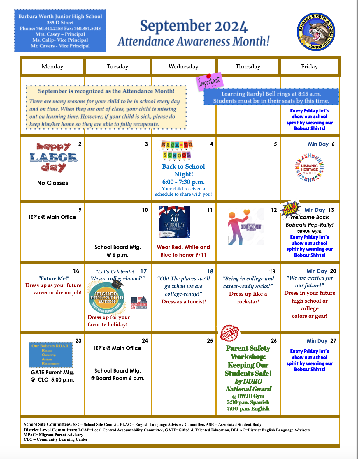 Calendar