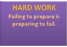 HARD WORK