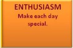 ENTHUSIASM