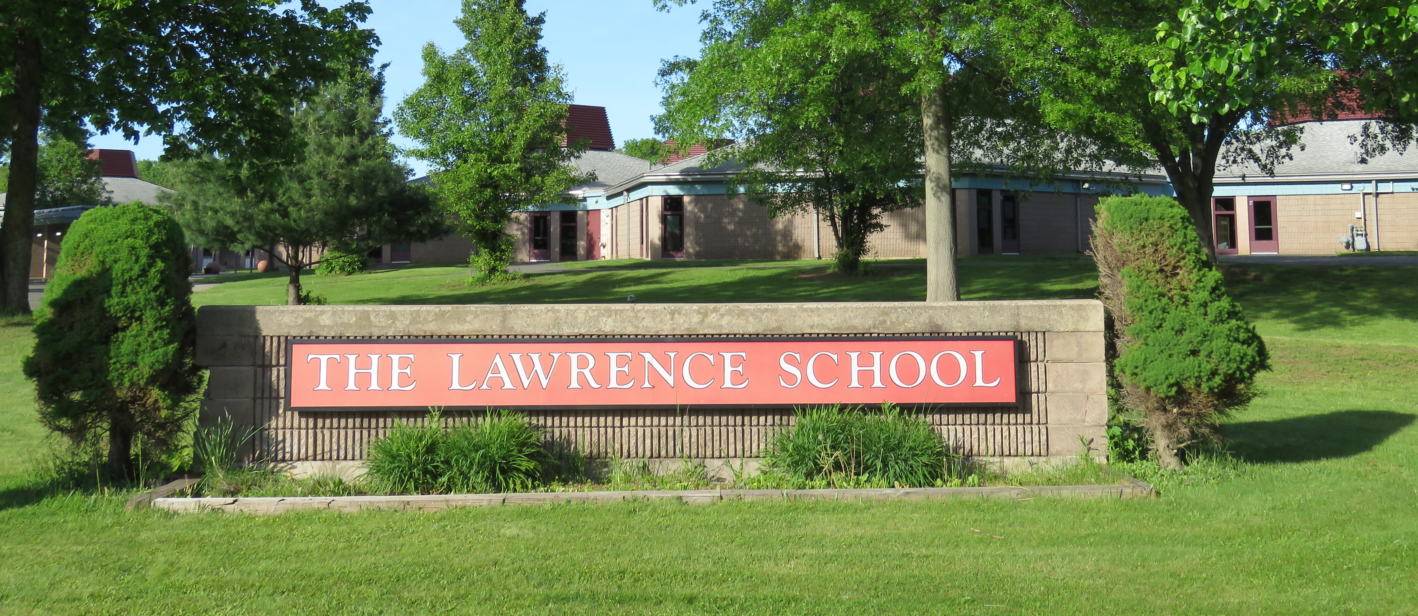Lawrence School Sign