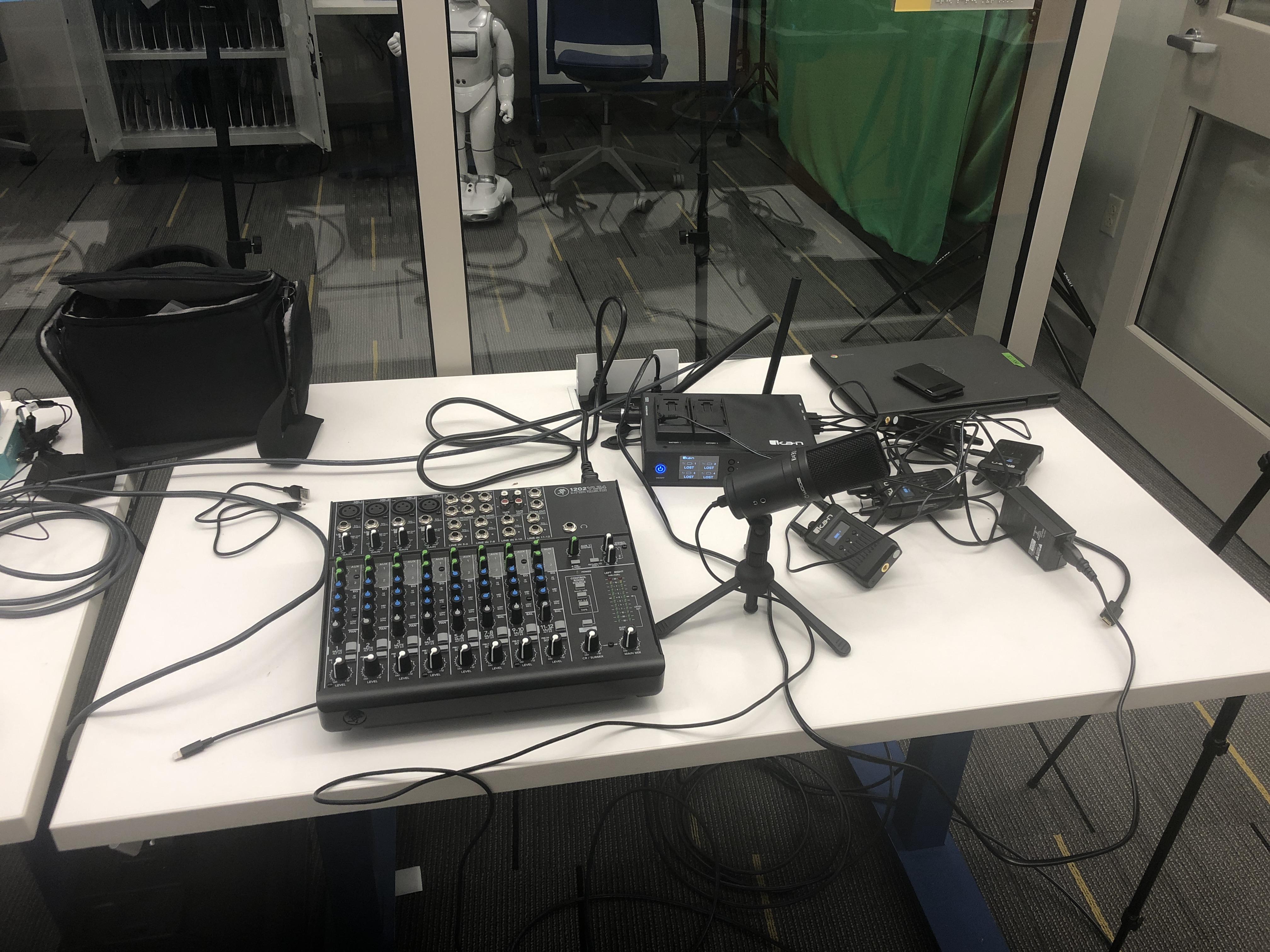 Sound board for studio
