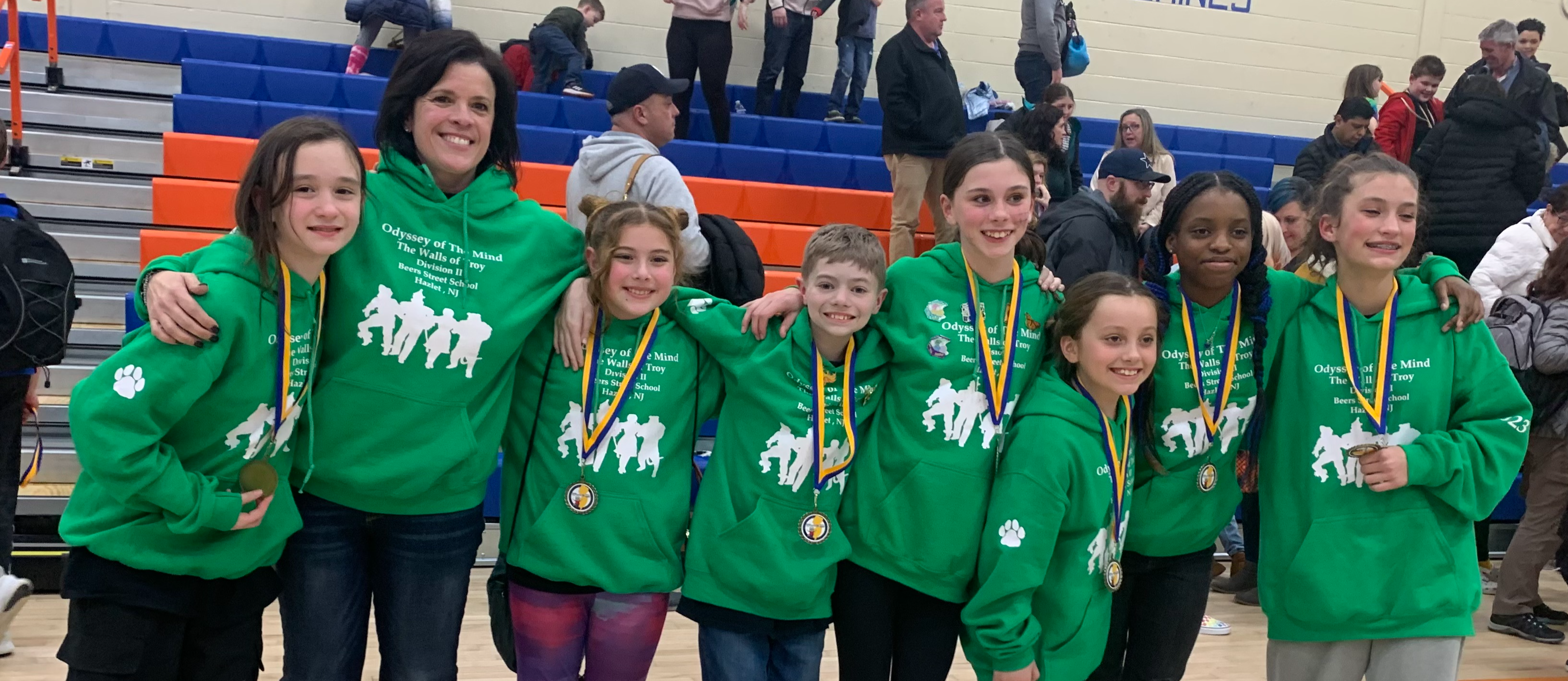 Odyssey of the Mind Team Takes 1st Place