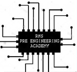 RHS Pre Engineering Academy on a circuit board