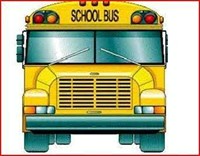 Picture of Yellow school bus (cartoon style)