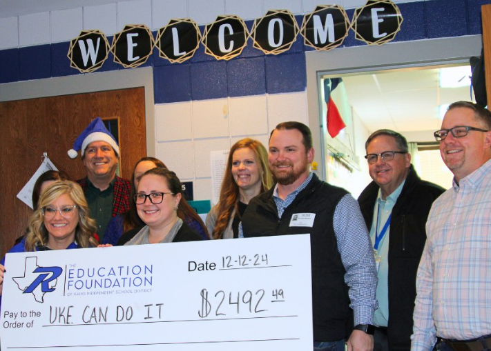 Rains Education Foundation Grant Awarded