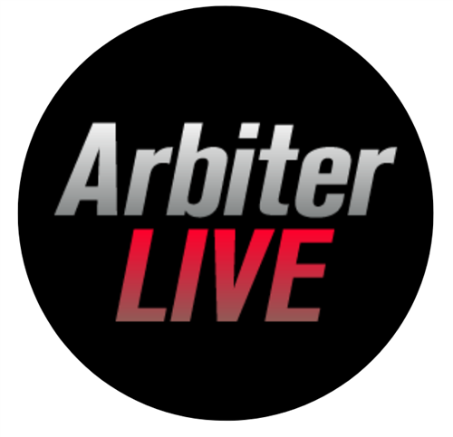 Arbiter Live Logo - Click here for Arbiter Live Schedule Site