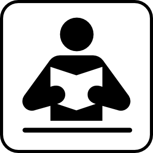 Person Reading Book 