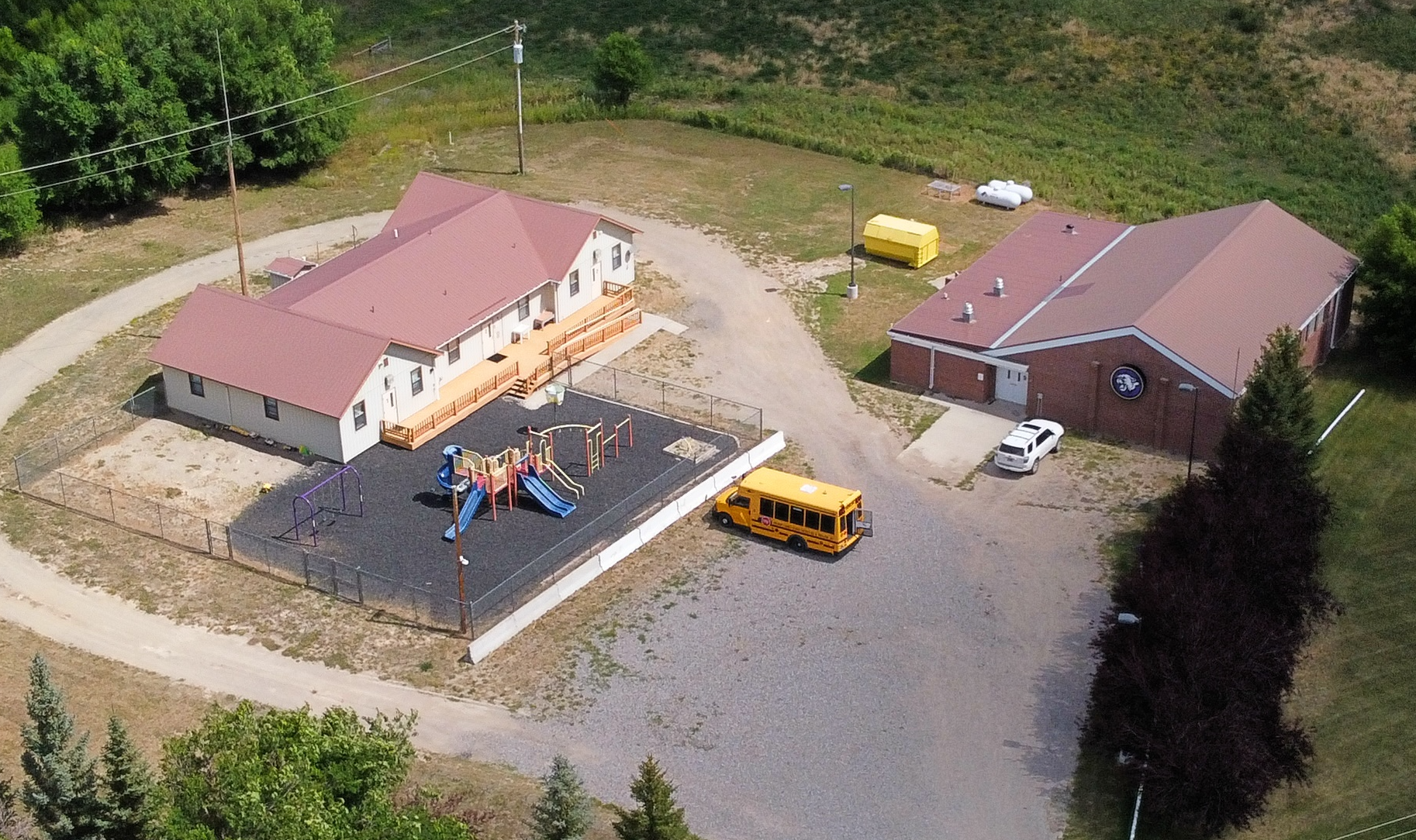 Crowheart Elementary School Building