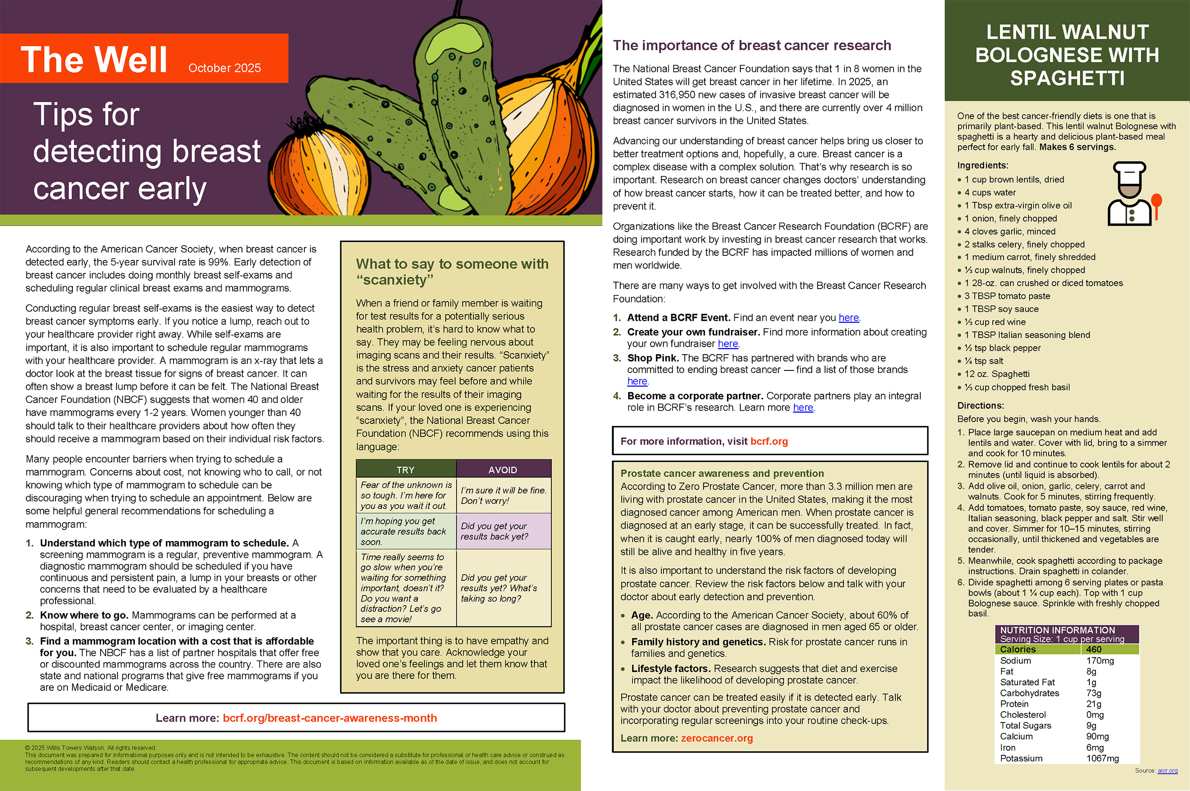 October 2025 Health Newsletter