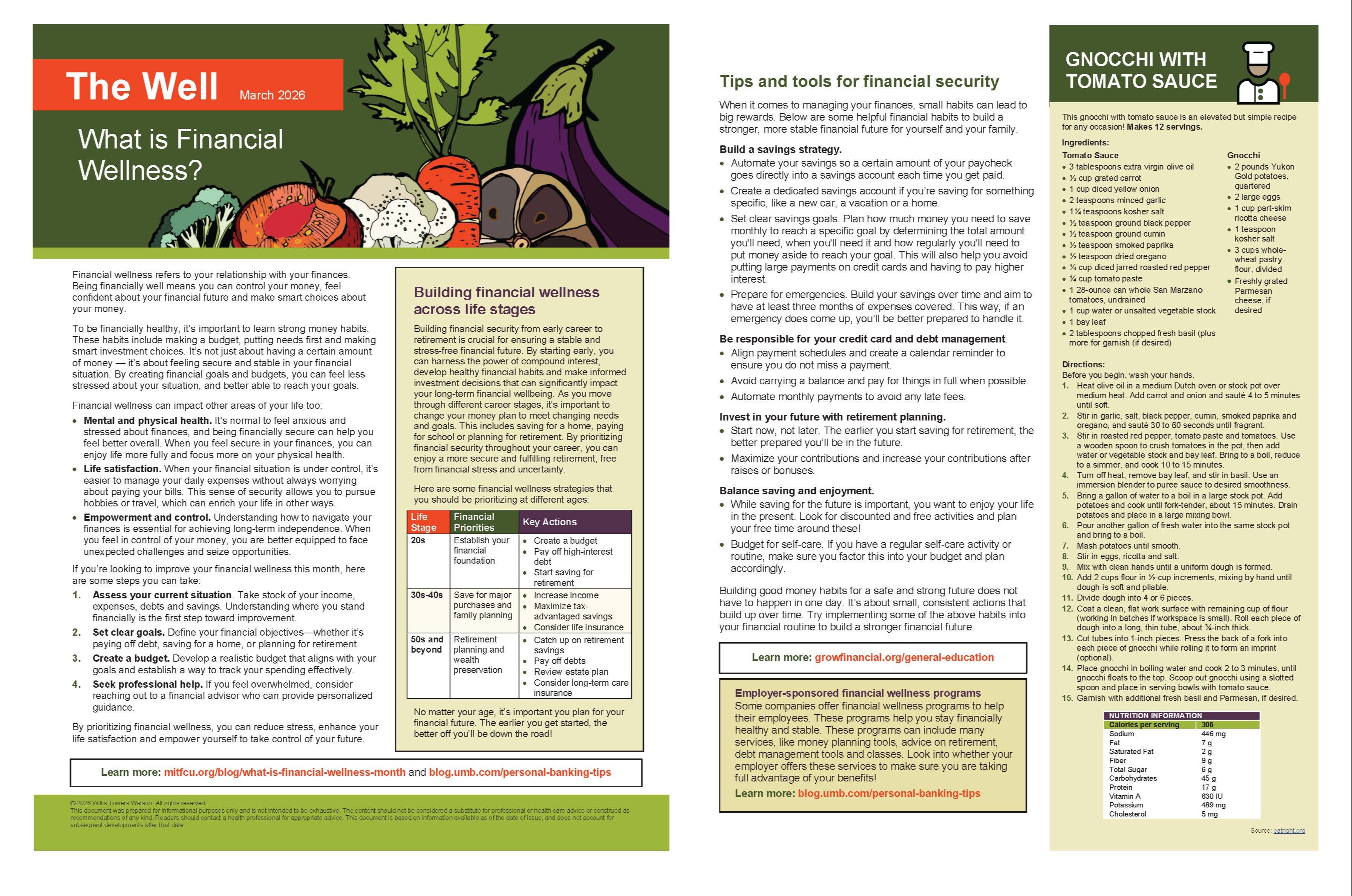 March 2026 Health Newsletter