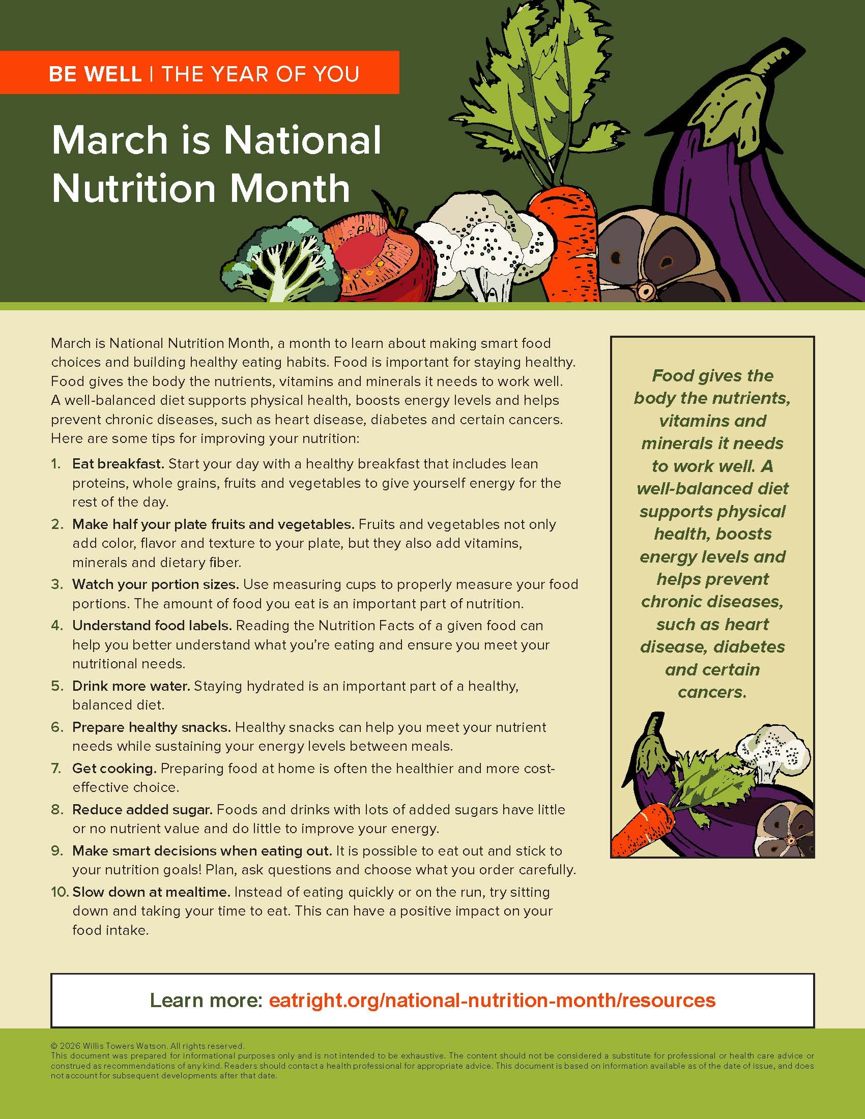 March Health Newsletter
