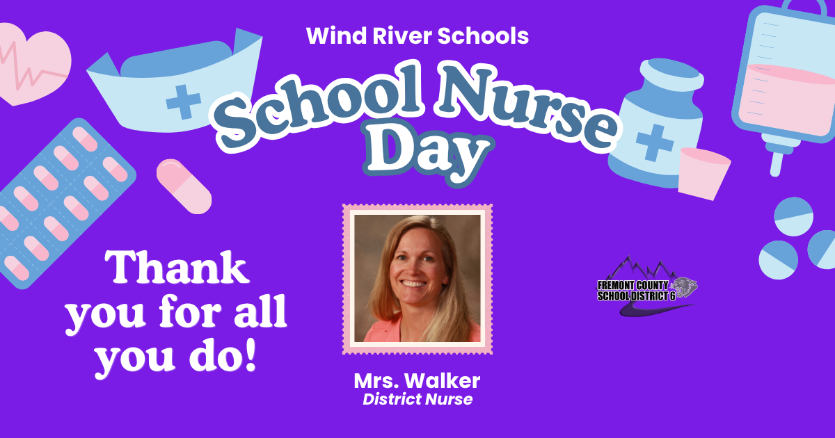 Happy School Nurse Day, Mrs. Walker