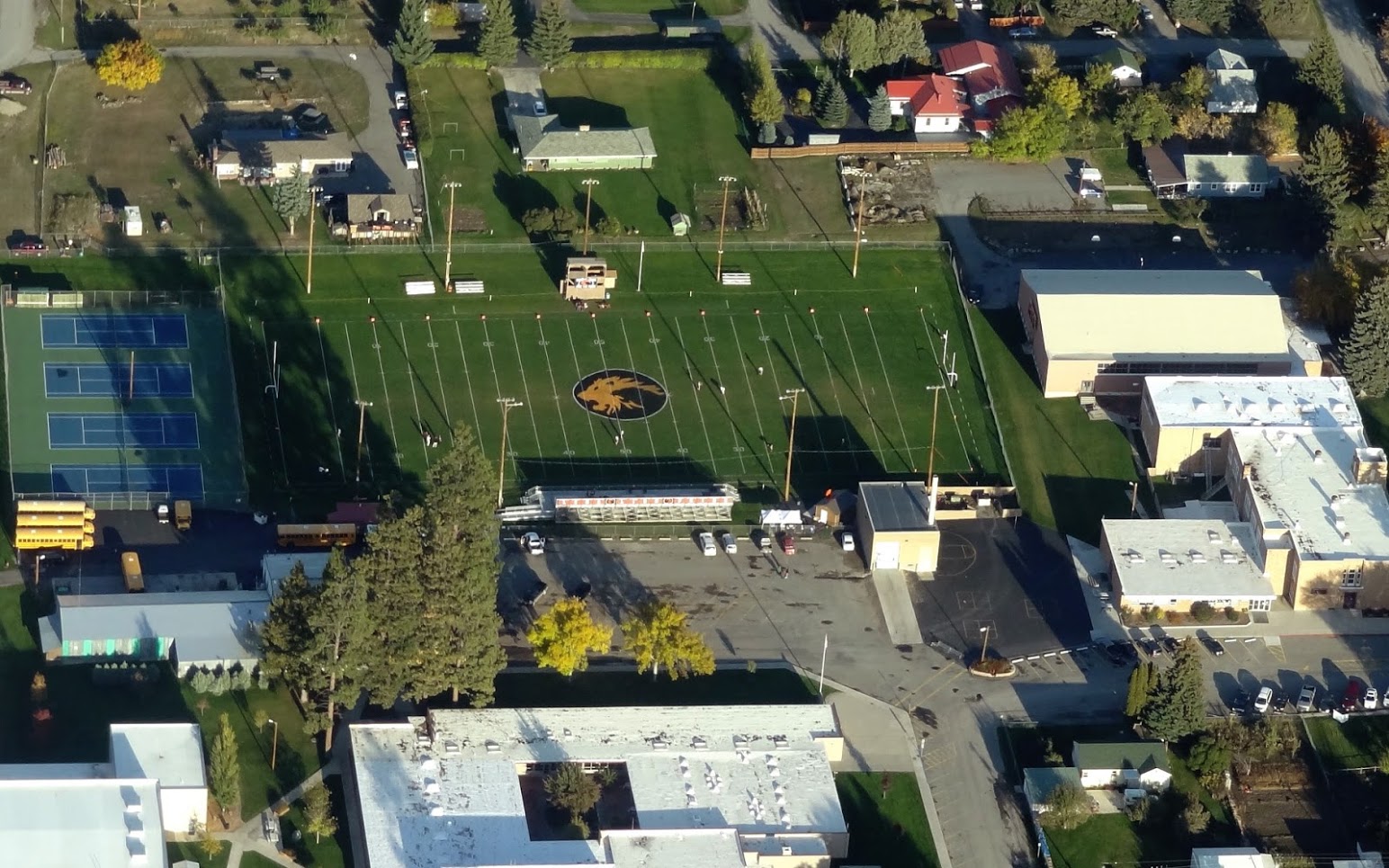 LCH Football Field Aerial View 