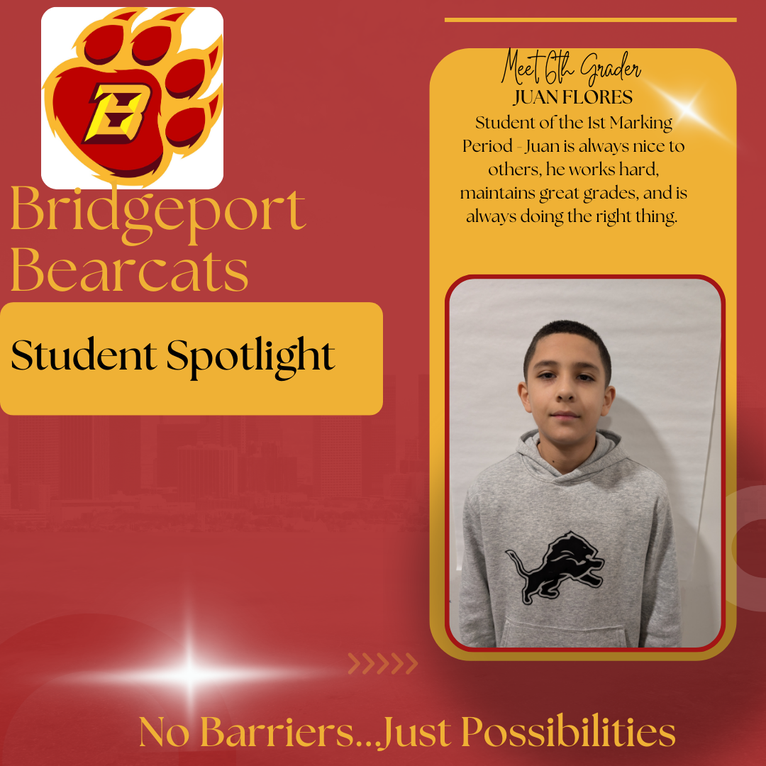 Meet 6th Grader Juan Flores