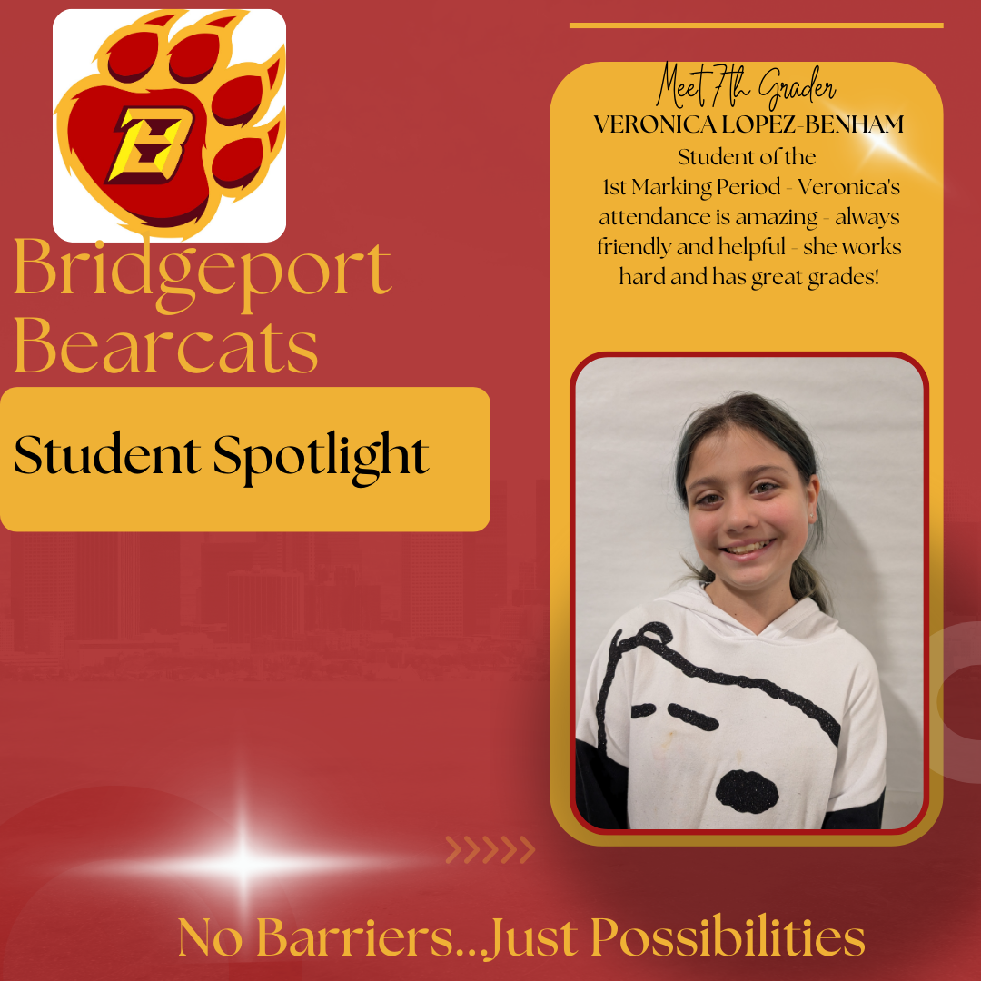 Meet 7th Grader Veronica Lopez-Benham