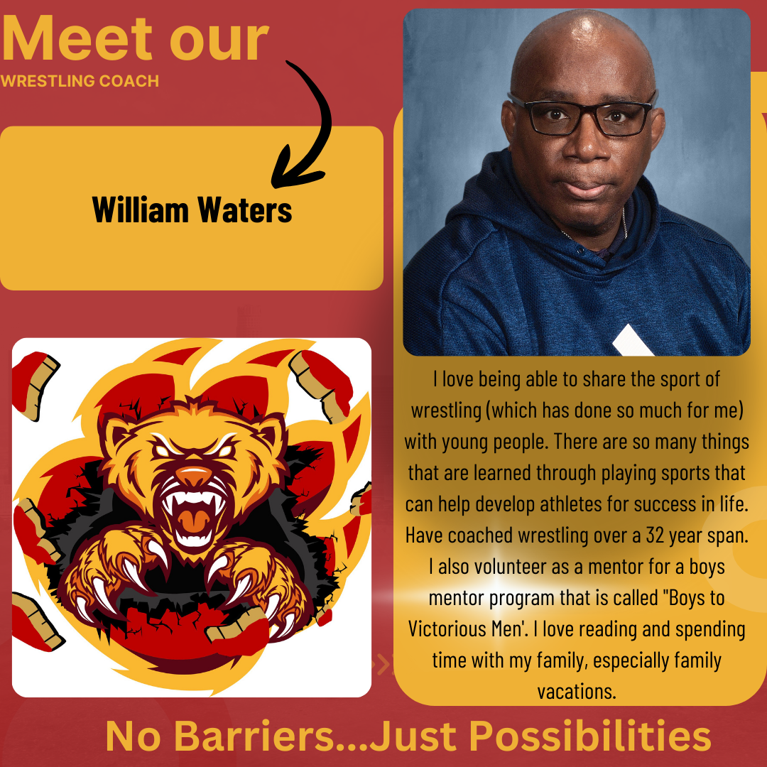 Wrestling Coach William Waters