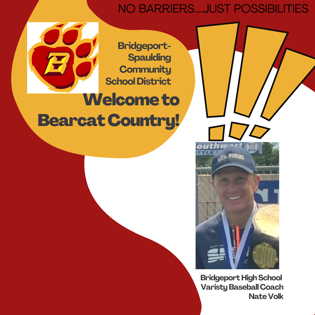 Welcome to Bearcat County Varsity Baseball Coach Nate Volk
