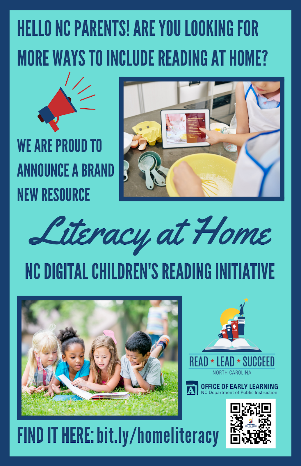 At-home literacy resources