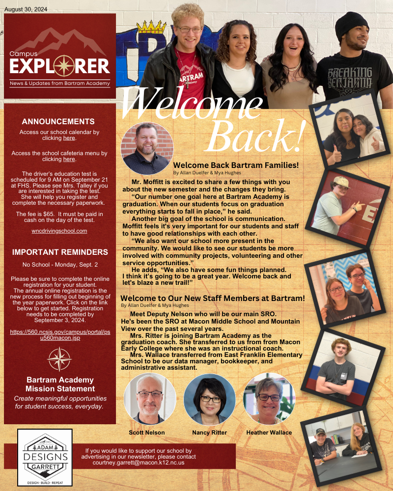 Campus Explorer August 30,  24