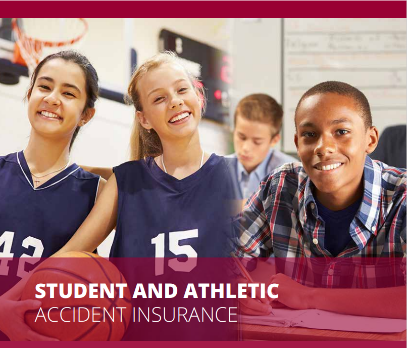 Student and Athlete Accident Brochure Cover