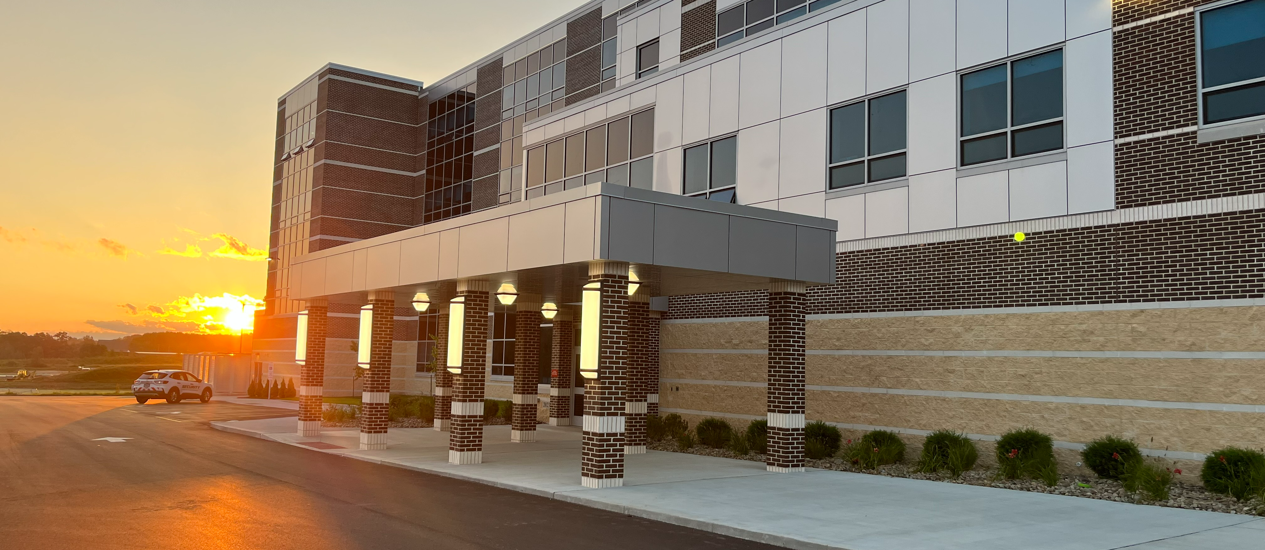 Photo of the front of fairview high school