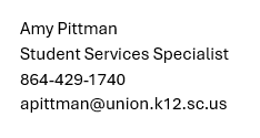 Amy Pittman Contact Info