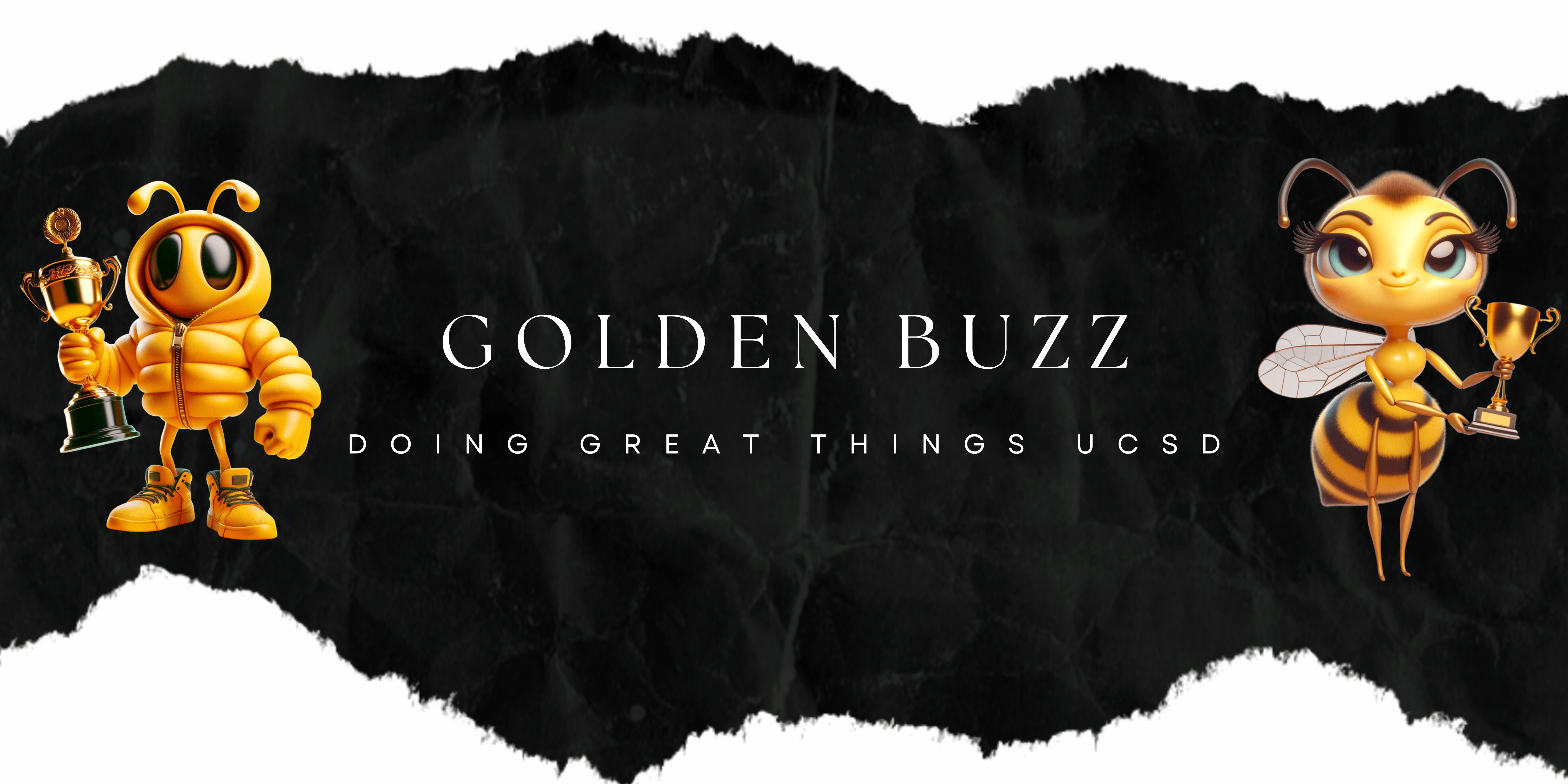 Golden Buzz Banner