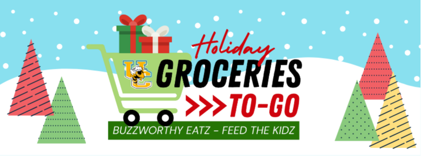 Students enjoying school meals