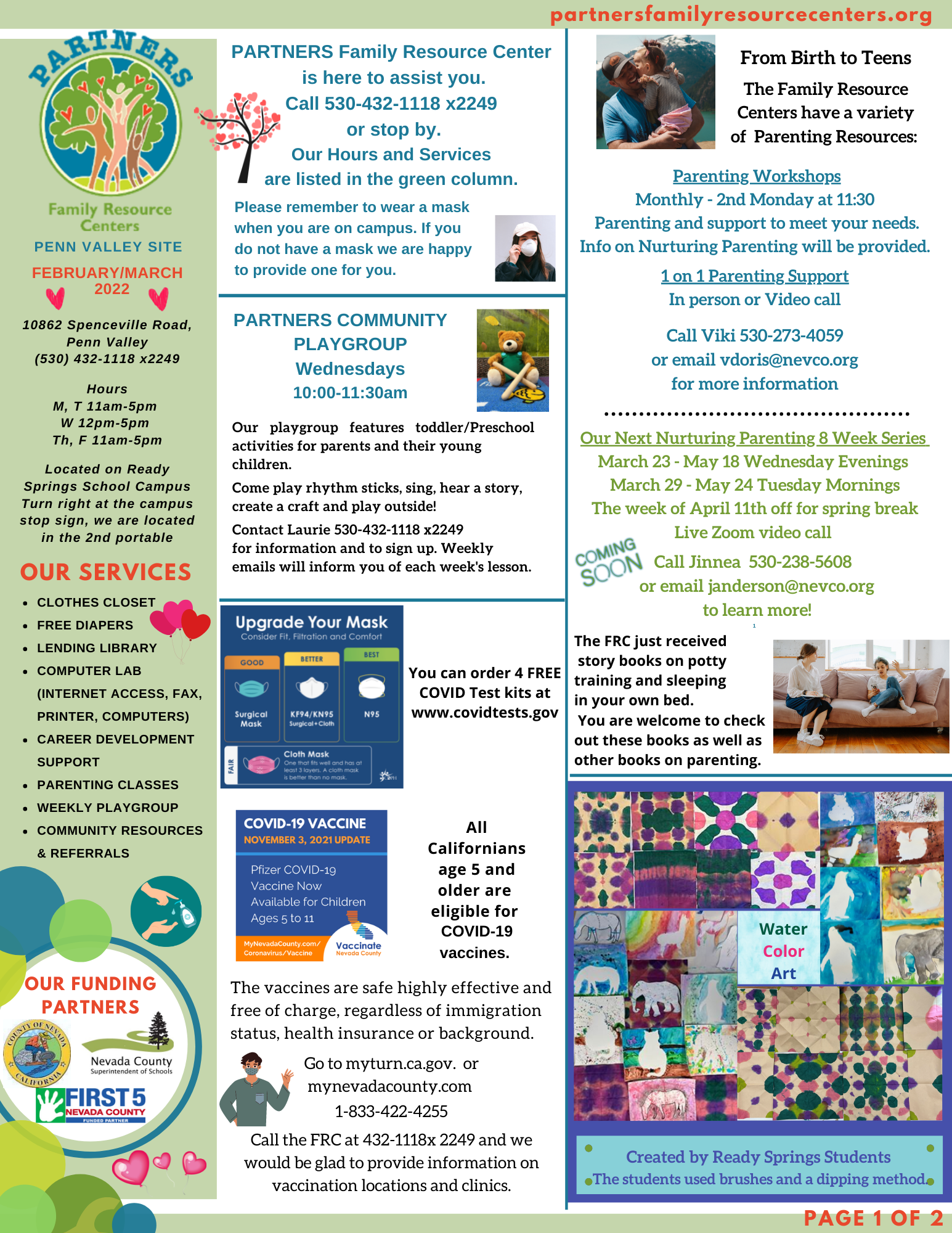 Partners Penn Valley Union Elementary School District