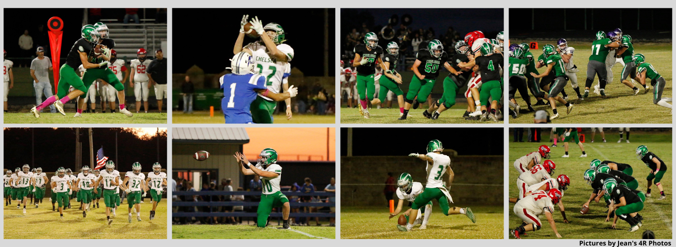 Various football action shots