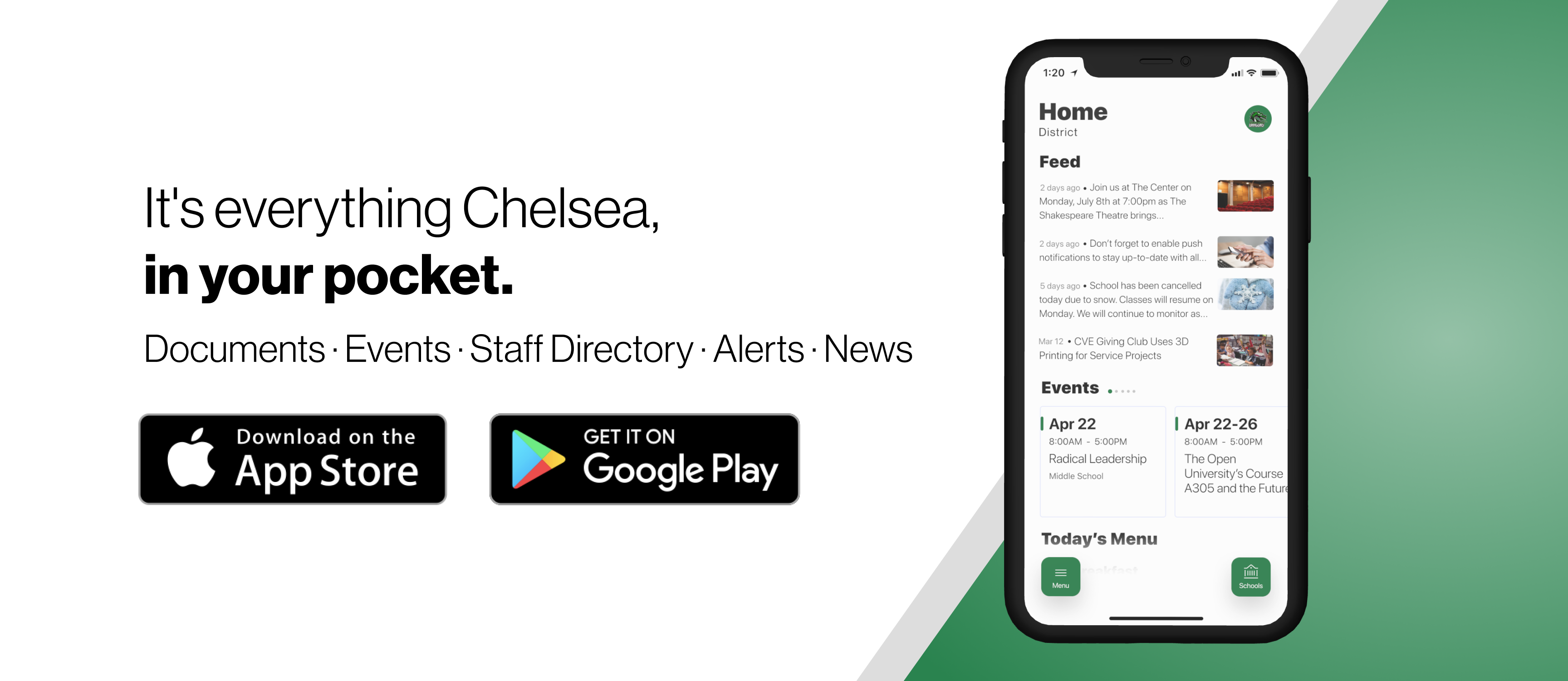 Mobile app information 
