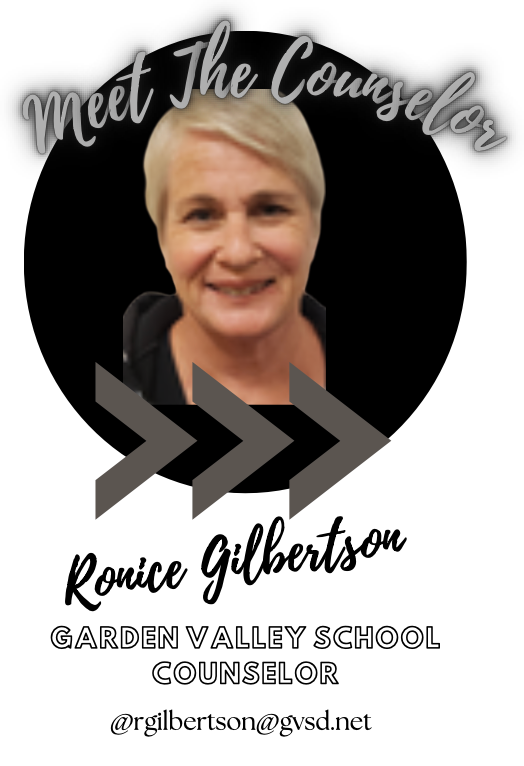 School Counselor Ronice Gilbertson @rgilbertson@gvsd.net