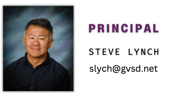 Principal slynch@gvsd.net