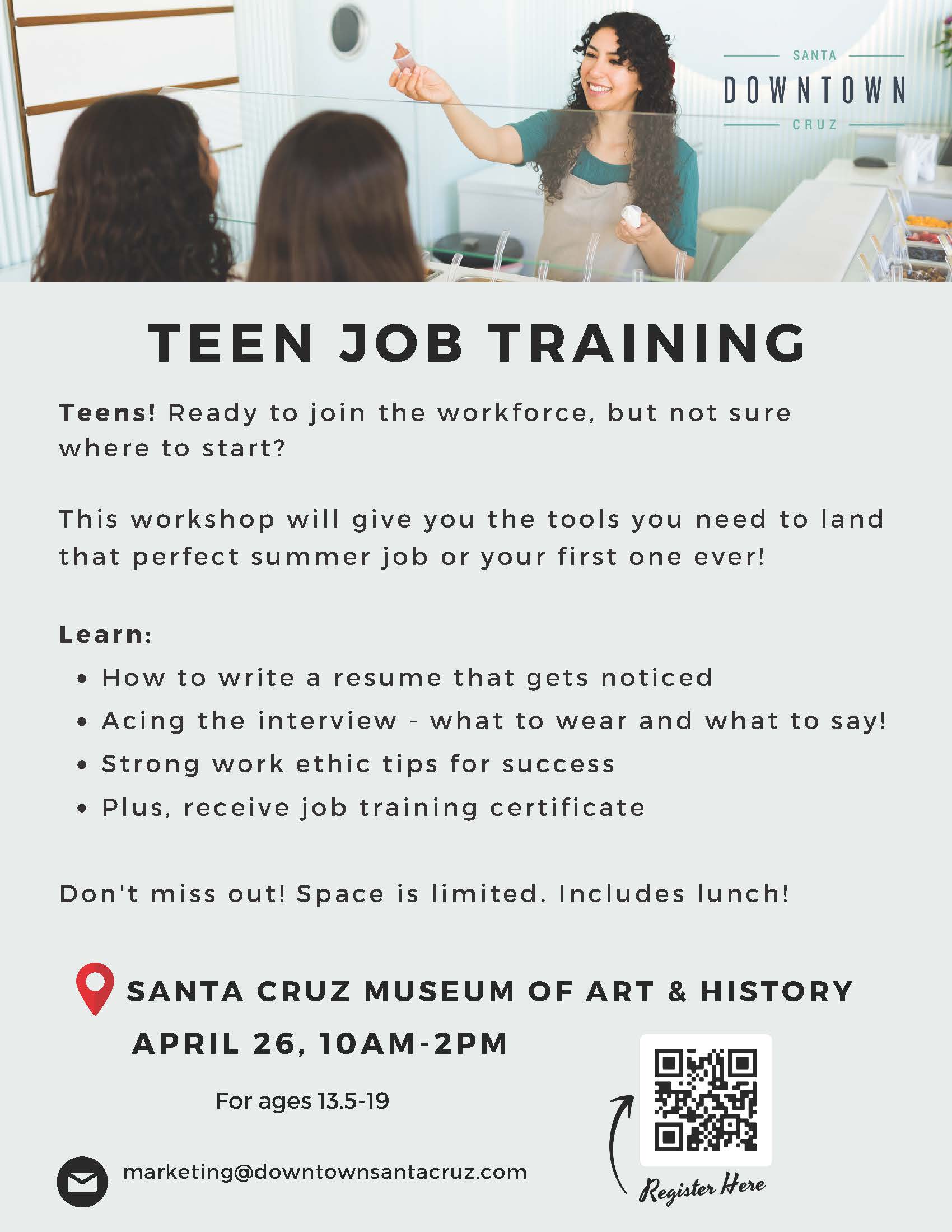 Teen Job Training