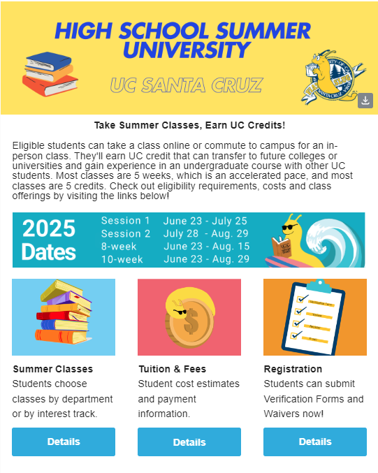 UCSC Summer Program