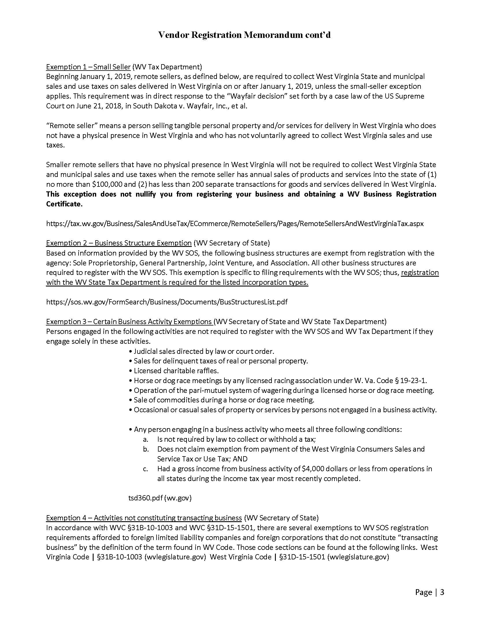 Contracted Services Vendor Packet page 3